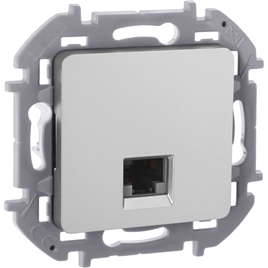 INSPIRIA Роз. комп. RJ45 кат.6 UTP алюм.