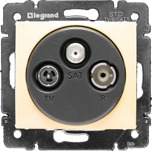 VALENA DIY Розетка TV-FM-SAT тип звезда сл. к.