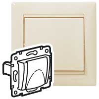 VALENA DIY Роз. с з/к/ш с кр. 16А IP20 сл. к.