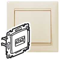 VALENA DIY Роз. комп. RJ45 кат.5Е UTP с захв. сл. к.