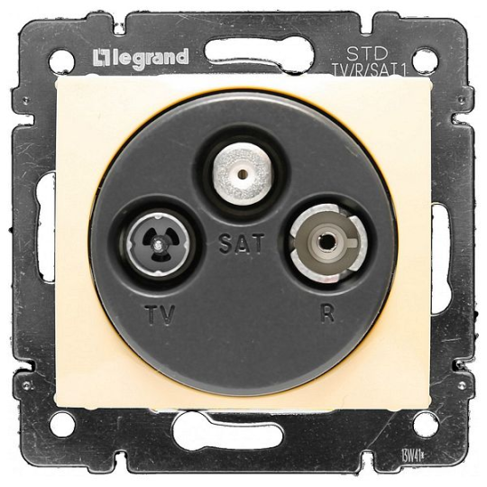 VALENA DIY Розетка TV-FM-SAT оконечная сл. к.