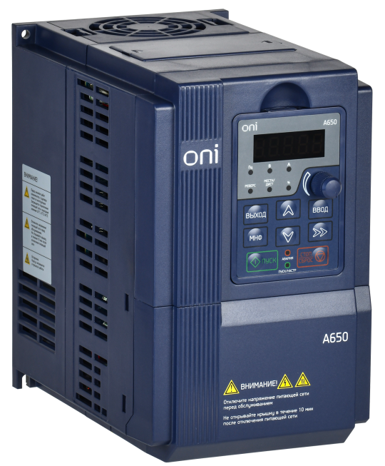 Преобразователь частоты A650 380В 3Ф 7,5кВт 17А M ONI