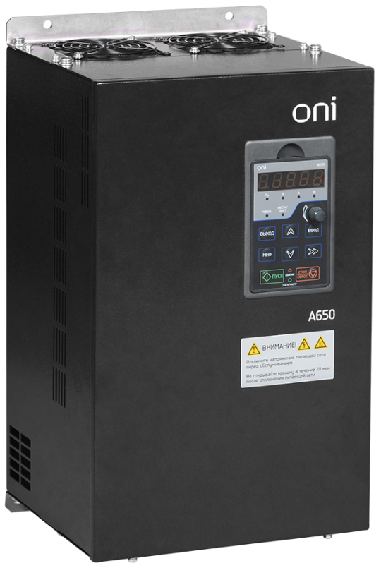 Преобразователь частоты A650 380В 3Ф 45kW 91А ONI