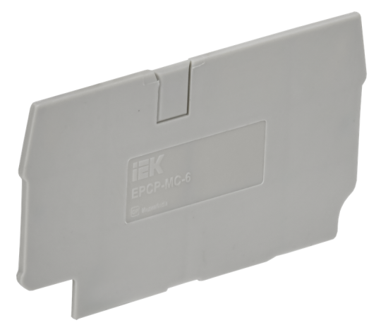 ARMAFIX Заглушка для клемм CP10/CX6мм2 серая IEK