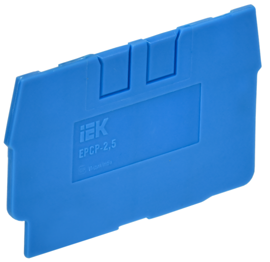ARMAFIX Заглушка для клемм CP/CX 2,5мм2 синяя IEK