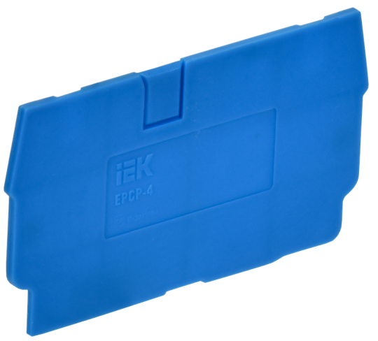 ARMAFIX Заглушка для клемм CP/CX 4мм2 синяя IEK