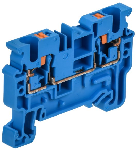 ARMAFIX Клемма пруж. Push In CP 4мм2 синяя IEK