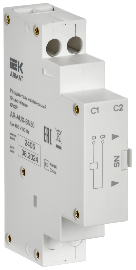 ARMAT Расцепитель независимый 380/400В GV2P IEK