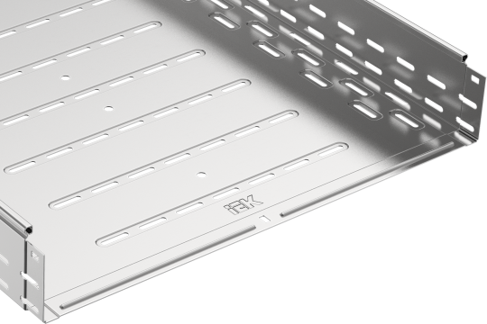 ESCA Лоток перфорированный 100х500х3000 RAL 9016 IEK