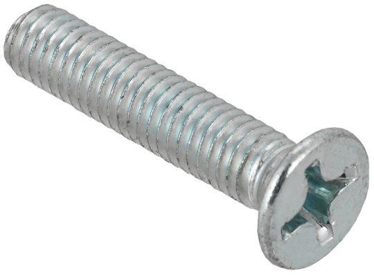 Винт с потайной гол. и крест. шлиц. DIN 965 М10х50 HDZ IEK