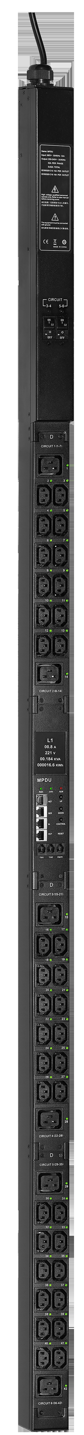 ITK CONTROL PDU PV1312 мон. и упр. 1Ф 32А 36С13 6С19