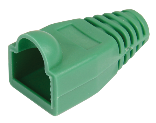 ITK Колпачок изолирующий для разъема RJ45, PVC, зеленый