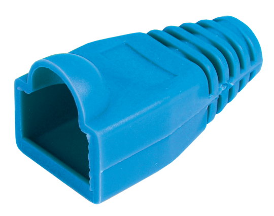 ITK Колпачок изолирующий для разъема RJ45, PVC, синий