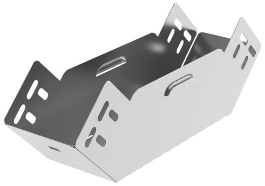 ESCA 3 Поворот верт. внутр. 90град 80х80-0,6 IEK