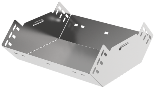 ESCA 3 Поворот верт. внутр. 90град 100х300-0,6 IEK