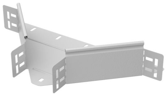 ESCA 5 Отвод Т-обр. 100х100-1,2 RAL 9016 IEK