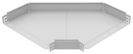ESCA 5 Поворот 90град 80х600-1,2 RAL 9016 IEK