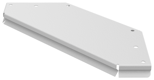 ESCA 5 Кр. поворота 90град 100-1,2 RAL 9016 IEK