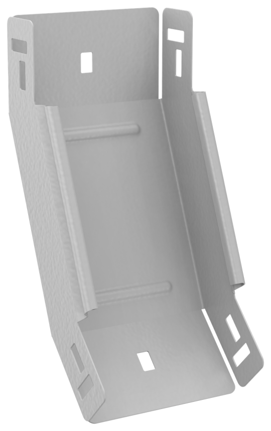 ESCA 5 Поворот верт. внутр. 45град 50х100-1,2 RAL 9016 IEK