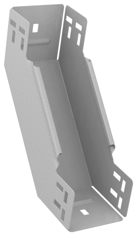 ESCA 5 Поворот верт. внутр. 90град 80х80-1,2 RAL 9016 IEK