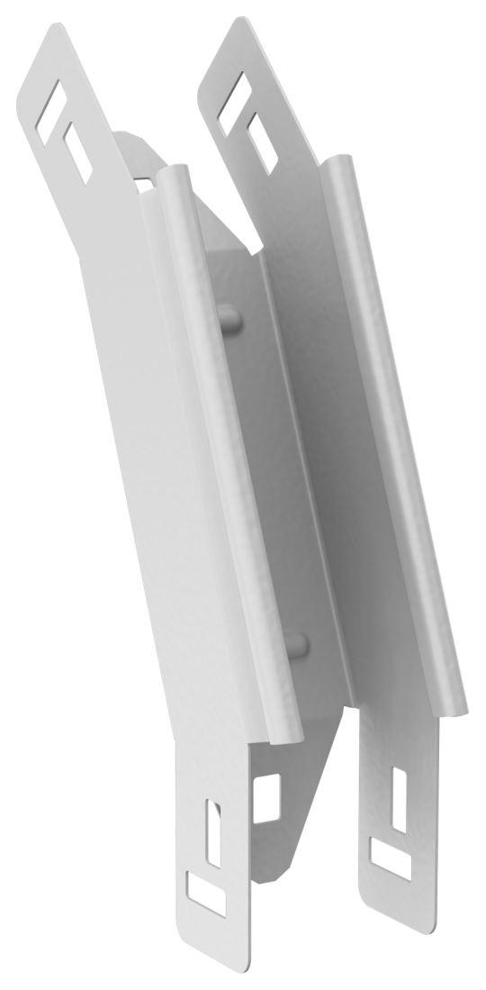 ESCA 5 Поворот верт. внеш. 45град 50х50-1,2 RAL 9016 IEK