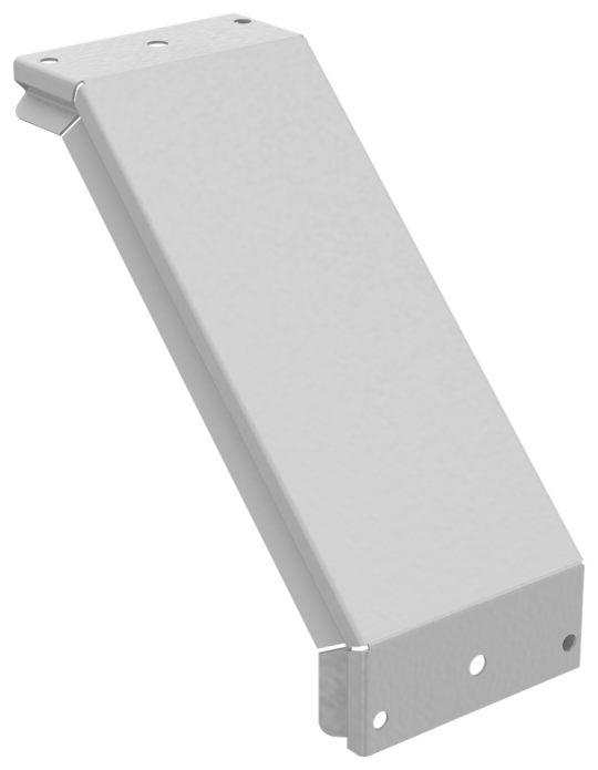 ESCA 5 Кр. пов. верт. внеш. 90град 80х80-1,2 RAL 9016 IEK