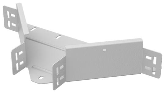 ESCA 7 Отвод Т-обр. 80х100-2,0 RAL 9016 IEK
