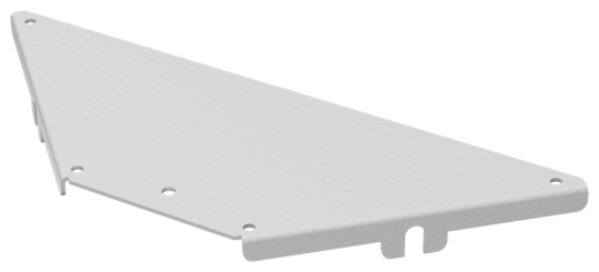 ESCA 7 Кр. отвода Т-обр. 80-2,0 RAL 9016 IEK