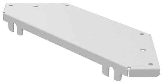 ESCA 7 Кр. поворота 90град 80-2,0 RAL 9016 IEK