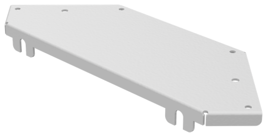 ESCA 7 Кр. поворота 90град 100-2,0 RAL 9016 IEK