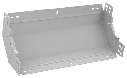 ESCA 7 Поворот верт. внутр. 90град 80х600-2,0 RAL 9016 IEK