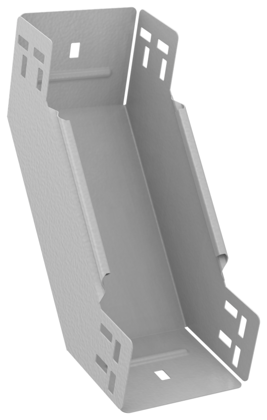 ESCA 7 Поворот верт. внутр. 90град 100х100-1,5 RAL 9016 IEK