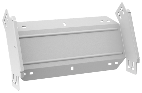 ESCA 7 Поворот верт. внеш. 45град 80х300-2,0 RAL 9016 IEK
