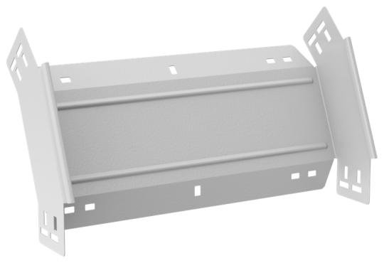 ESCA 7 Поворот верт. внеш. 45град 80х400-1,5 RAL 9016 IEK