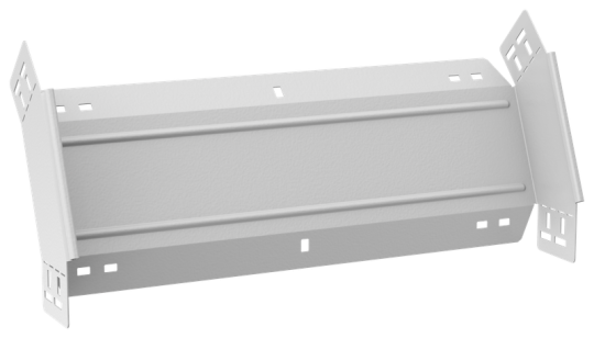 ESCA 7 Поворот верт. внеш. 45град 80х600-1,5 RAL 9016 IEK
