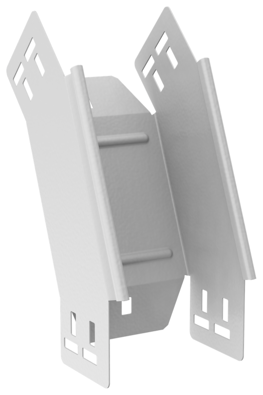 ESCA 7 Поворот верт. внеш. 45град 100х100-1,5 RAL 9016 IEK