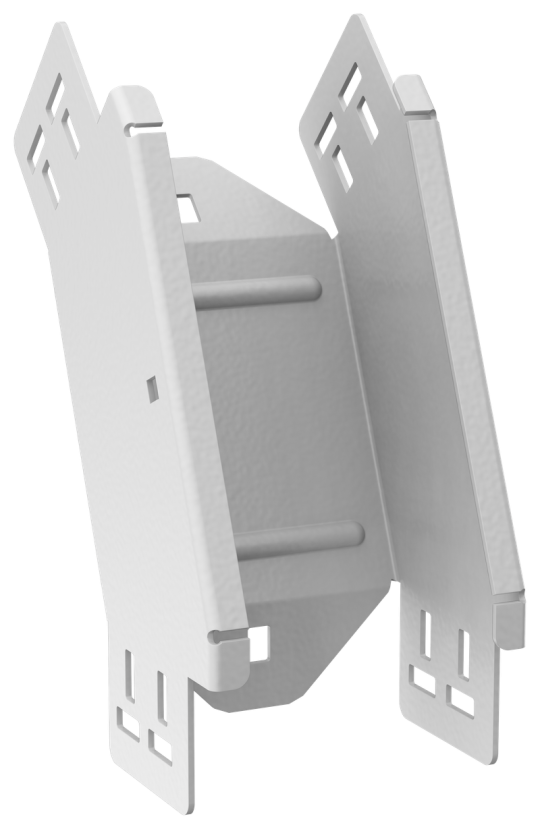 ESCA 7 Поворот верт. внеш. 45град 100х100-2,0 RAL 9016 IEK