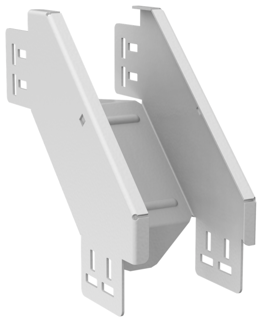 ESCA 7 Поворот верт. внеш. 90град 100х100-2,0 RAL 9016 IEK