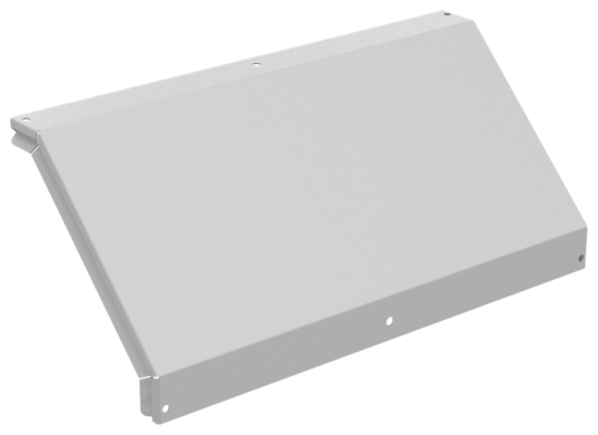 ESCA 7 Кр. пов. верт. внеш. 90град 100х400-1,5 RAL 9016 IEK