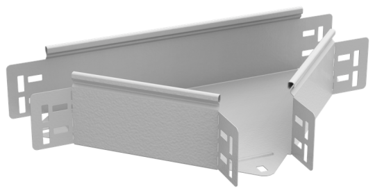 ESCA 7 Разветвитель Т-обр. 80х80-1,5 RAL 9016 IEK
