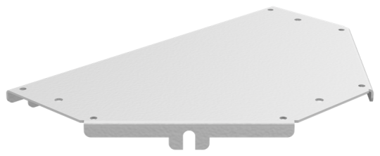 ESCA 7 Кр. разветвителя Т-обр. 80-2,0 RAL 9016 IEK