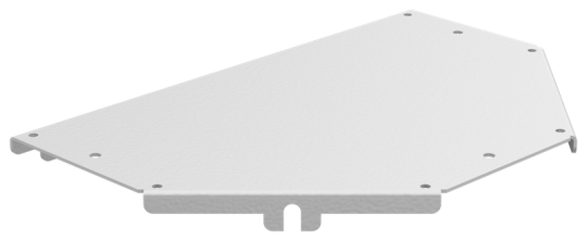 ESCA 7 Кр. разветвителя Т-обр. 100-2,0 RAL 9016 IEK