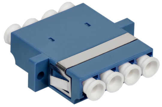 ITK Адаптер оптический проходной LC-Quad OS2 UPC