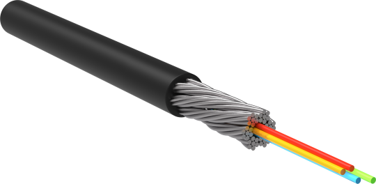 ITK Кабель оптический ОКМБ-02нг(А)-HF-4М5(OM4)-2,5 2000