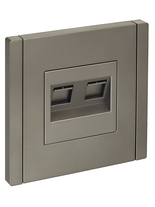 FORTE&PIANO Роз. комп. 2-ая RJ45 кат.5E FP533 ст. IEK