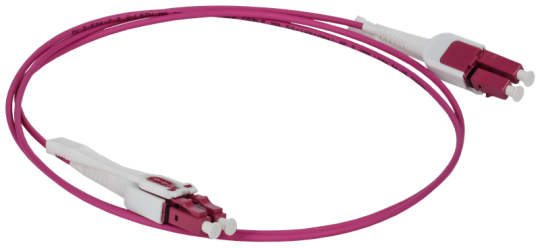 ITK Патч-корд оптич. OM4 LC/UPC-LC/UPC Duplex uniboot 20м
