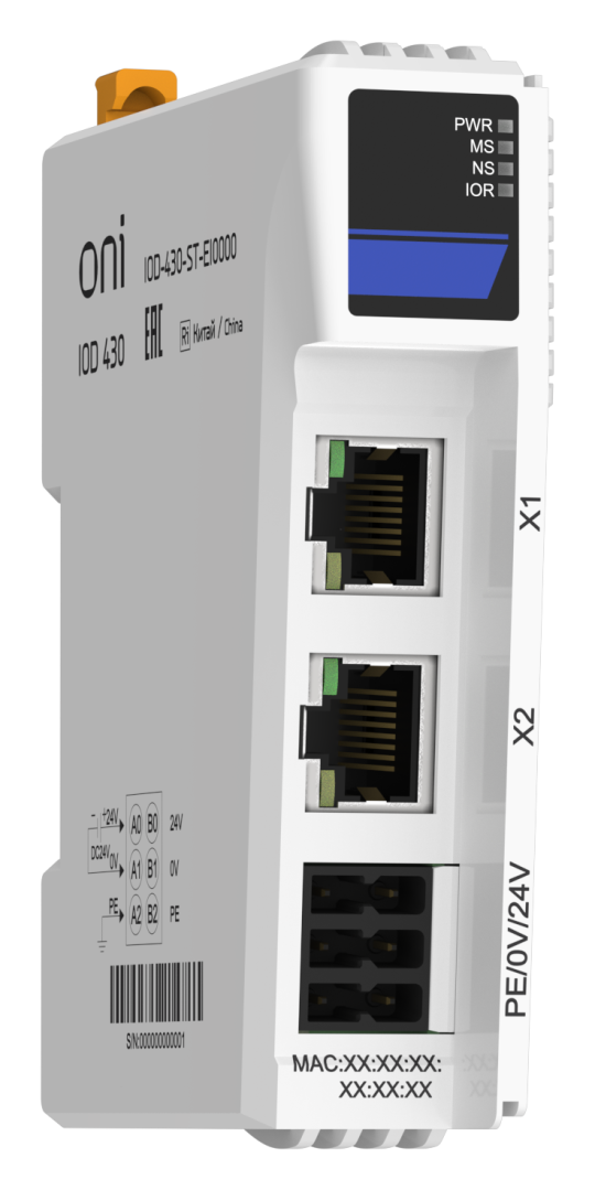 IOD 430 Набор модулей EtherNet/IP ONI