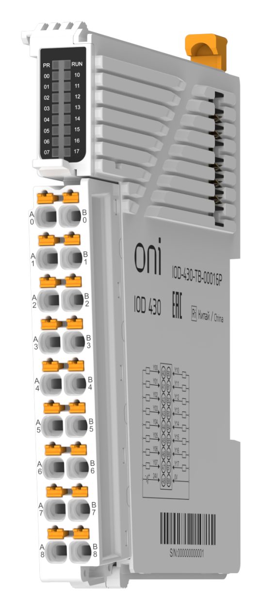 IOD 430 Модуль дискретного вывода 16 сигналов PNP ONI
