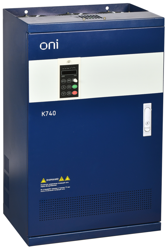 ПЧ K740 380В 3Ф 110-132кВт 210-253А энк. Profibus ONI