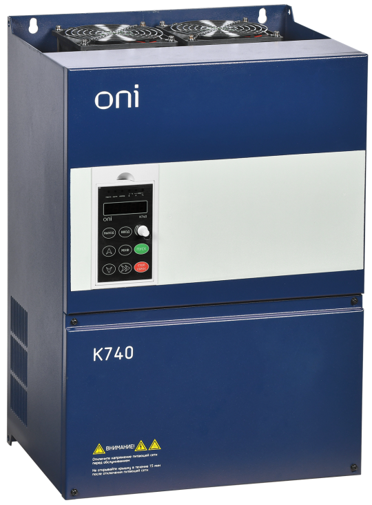 ПЧ K740 380В 3Ф 37-45кВт 75-90А энк. Profibus ONI